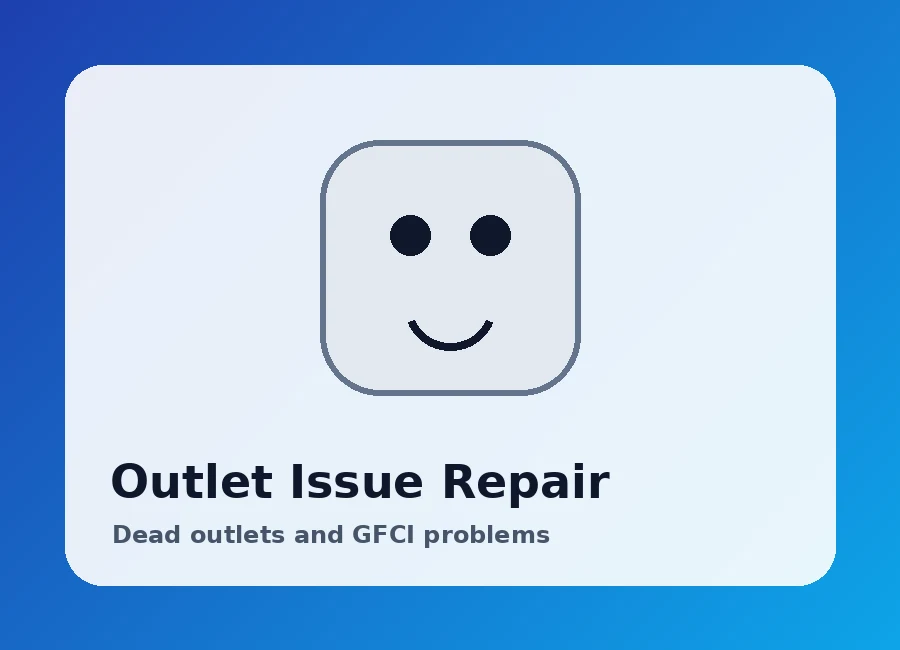 Electrical outlet repair and troubleshooting